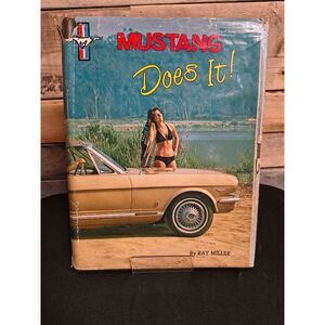 Mustang Does It by Ray Miller (1978, The Evergreen Press) HC/DJ